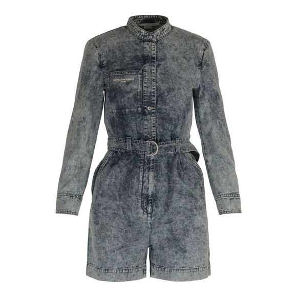 Stella McCartney All In One Denim Jumpsuit Blue Womens - Picture 1 of 3
